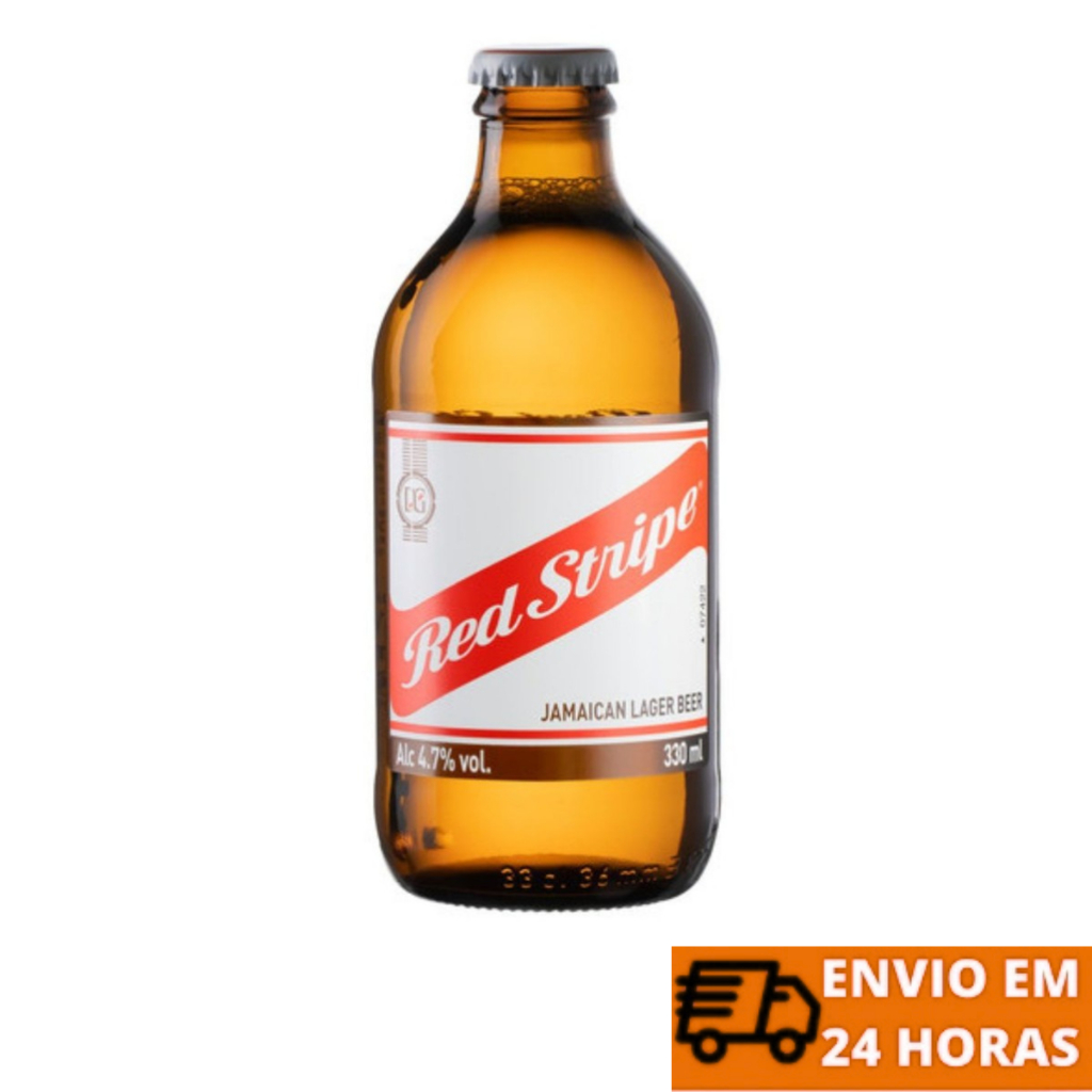 Cerveja Jamaicana Red Stripe Lager Garrafa 330ml