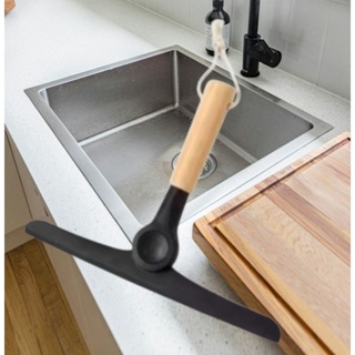 Rodo de Pia Dobravel com Cabo de Bambu Multiuso Multifuncional Cozinha Banheiro em Oferta na Shopee