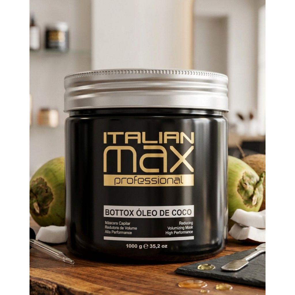 Italian Max Bottox Óleo de Coco - Tratamento Redutor de Volume