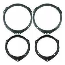 Kit Aro Adaptador De 5" E De 6" Para Alto Falante Astra Vectra Agile Meriva Zafira Punto Permak