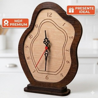 Relógio de Mesa Moderno Decorativo para Sala | Presente Criativo Elegante para Casa Escritório em Oferta na Shopee