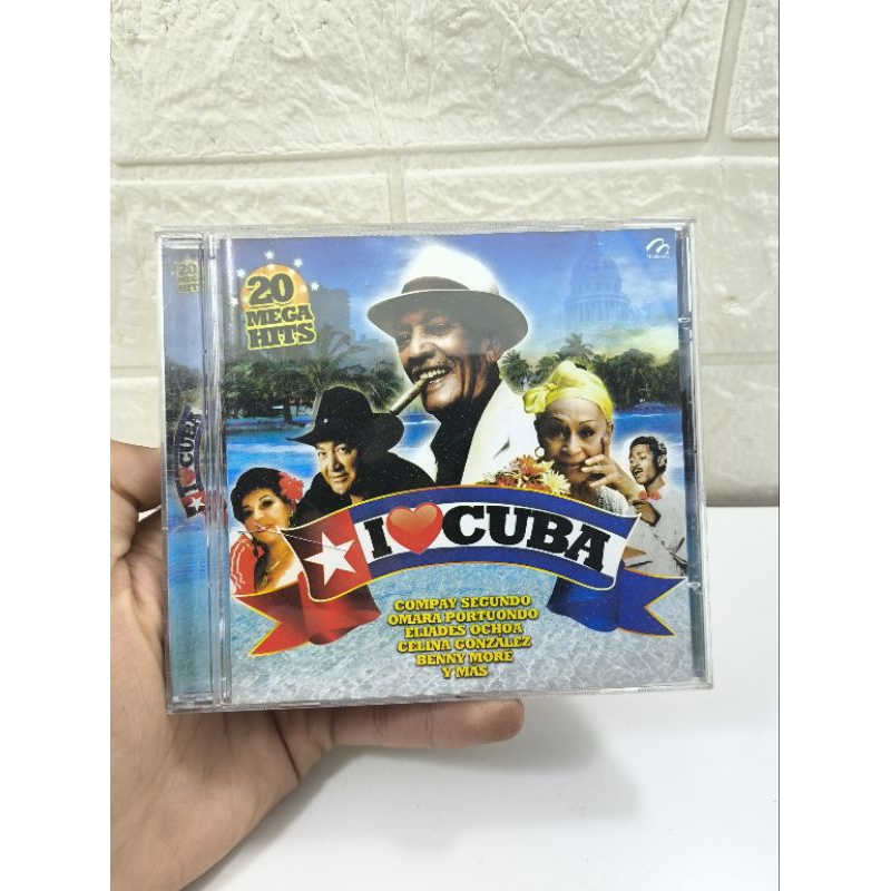 CD - 20 MEGAS HITS - I LOVE CUBA - COMPAY SEGUNDO - OMARA PORTUONDO - CD Usado conservado - REF:CD 748