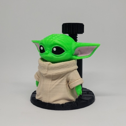 Suporte Ajustável Vertical Para Placa de Video GPU Baby Yoda