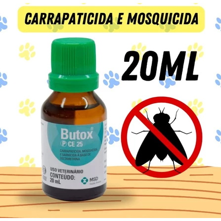 Butox Frasco 20ml - MSD Saúde Animal