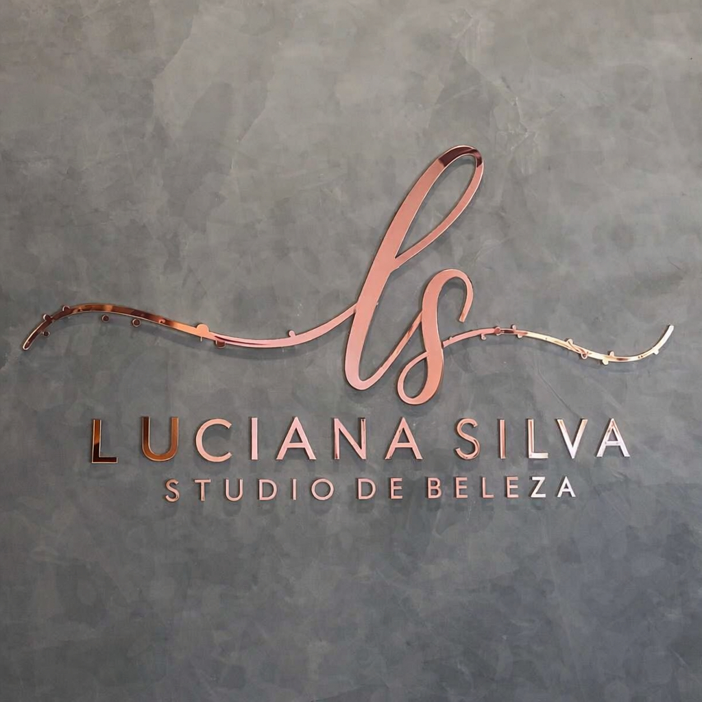 Logo Letreiro logomarca em acrílico espelhado 1 em Oferta na Shopee