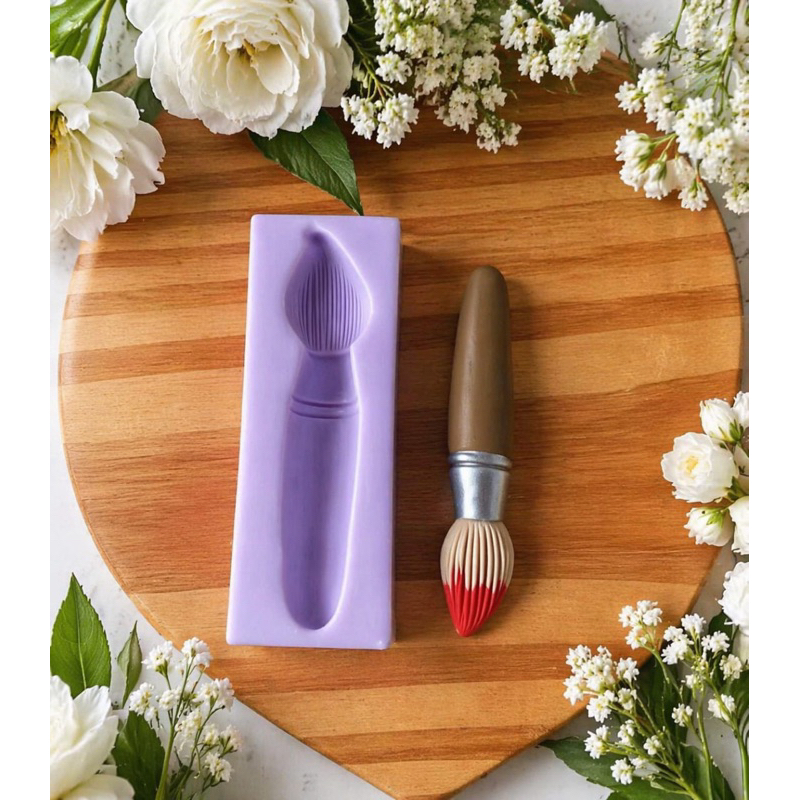molde de silicone pincel