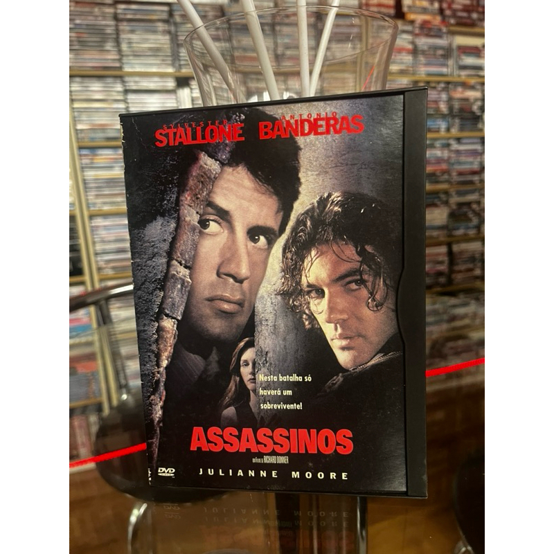 DVD Snapcase “Assassinos” - Sylvester Stallone