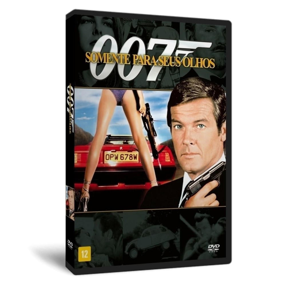 DVD 007 Somente para Seus Olhos - 1981 - (Dual-Audio) - 1080p HD Por 25.99