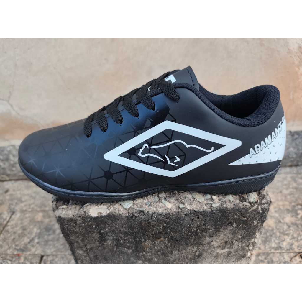 CHUTEIRA TENIS FUTSAL GEP08 PTO/BCO QUADRA SALAO ESPORTE FUTEBOL