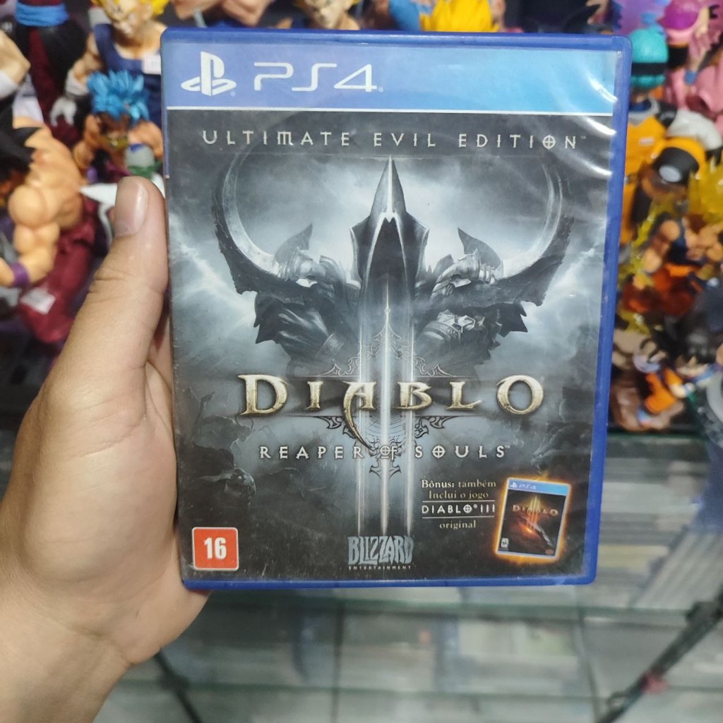 Jogo Diablo III Reaper of Souls Ultimate Evil Edition PS4 em Midia Fisica - USADO SEMINOVO - DIABLO 3