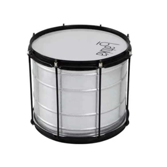 Surdo 60x22 Alumisteel Batuka 60034 – 10 Afinadores, Aro CHP Preto e Pele Leitosa