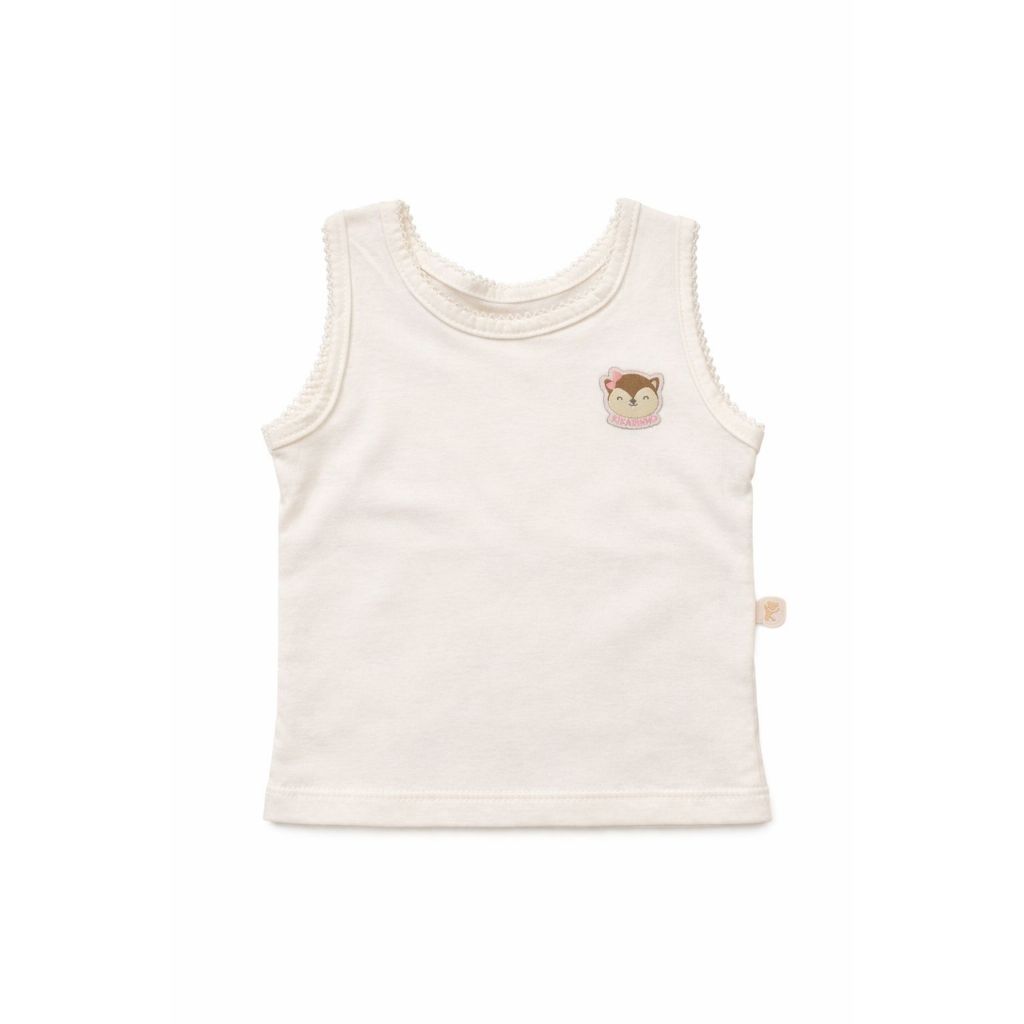 KIT Regata Infantil Feminina Bordada Leve Confortável - Sortidas