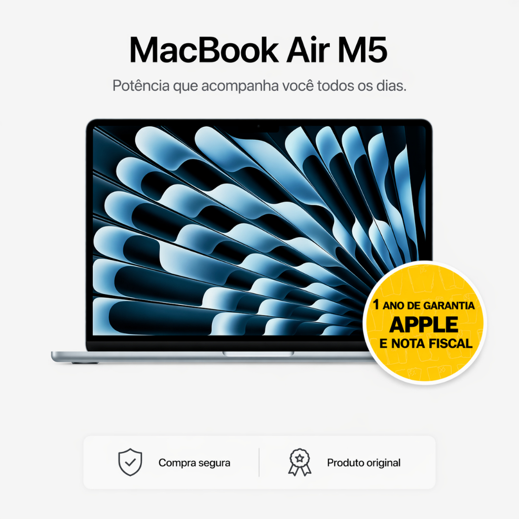 Novo MacBook Air M5 512gb SSD e 16gb Ram Super - Miniatura 2