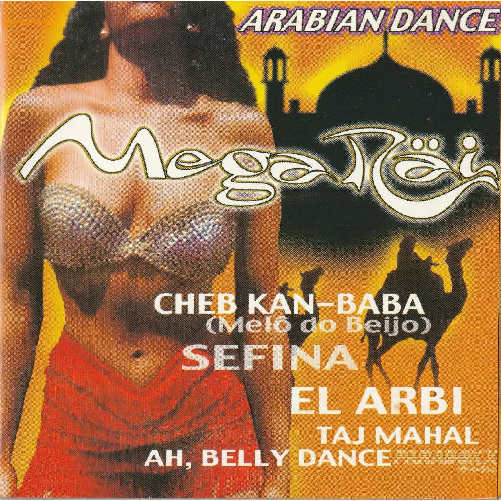 CD Arabian Dance Mega Räi Paradoxx Music 2000 Música Árabe Dance Rai Hits Original