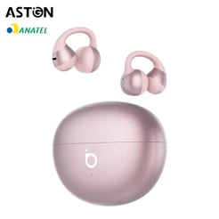 Astgn x Basike Fone de Ouvido BluetoothEar-Clip Sem Fio Bluetooth 6.0 Até 30h de BateriaSom Estéreo