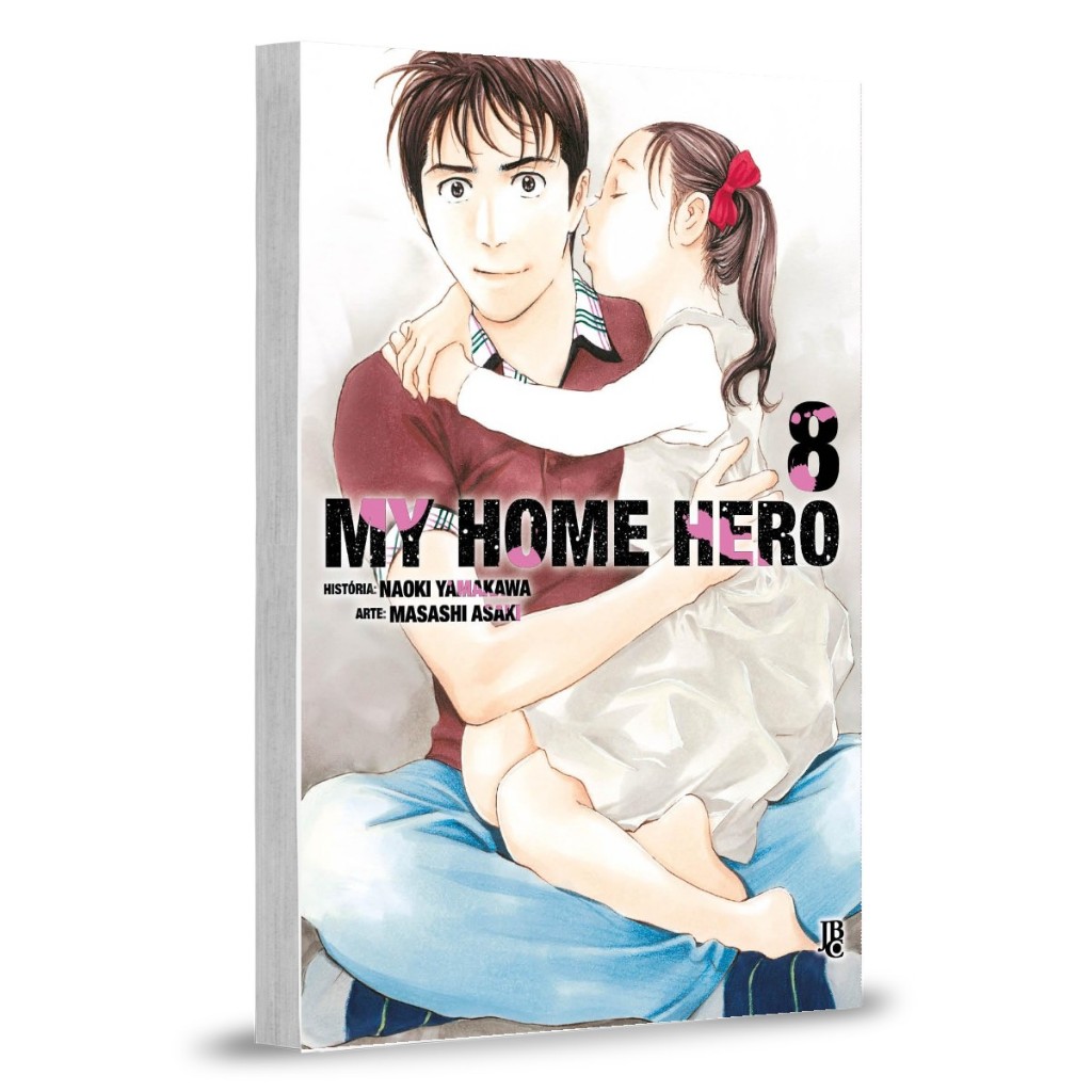 Capa do livro Mangá - My Home Hero Vol. 08 - Editora JBC