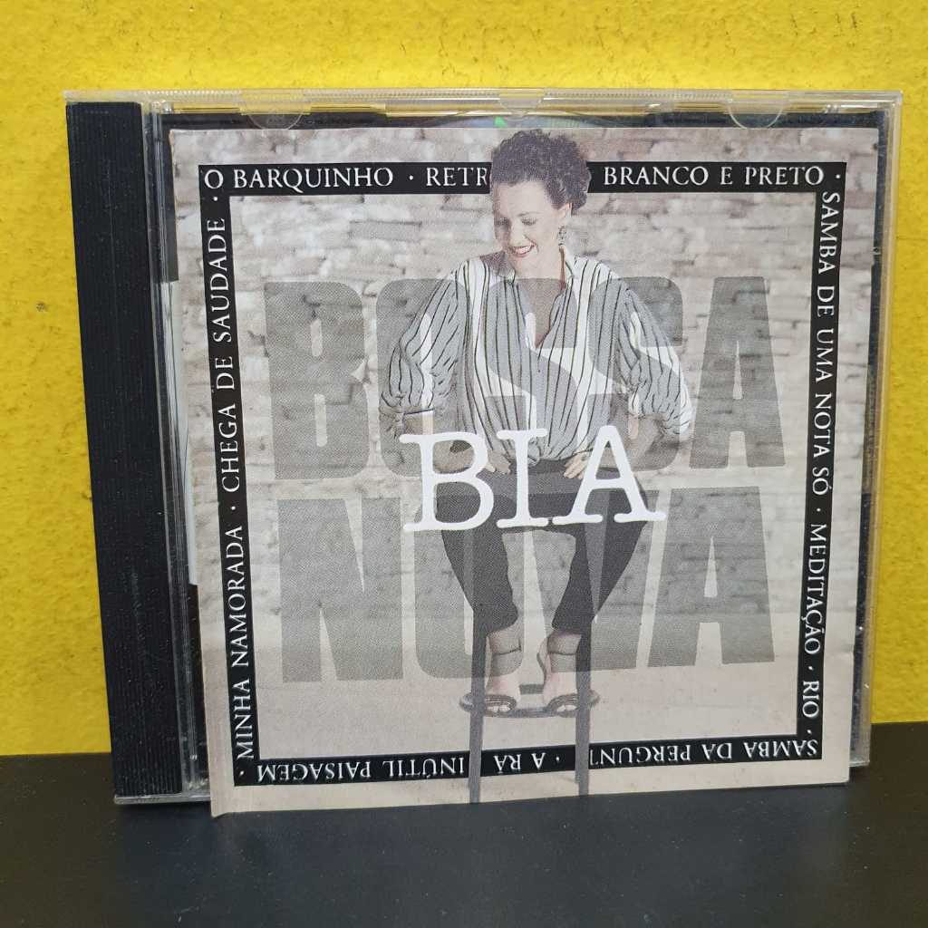 CD Bia Bossa Nova - Cantora MPB - Música Jobim / Vinícius de Morais / Roberto Menescal - JAZZ