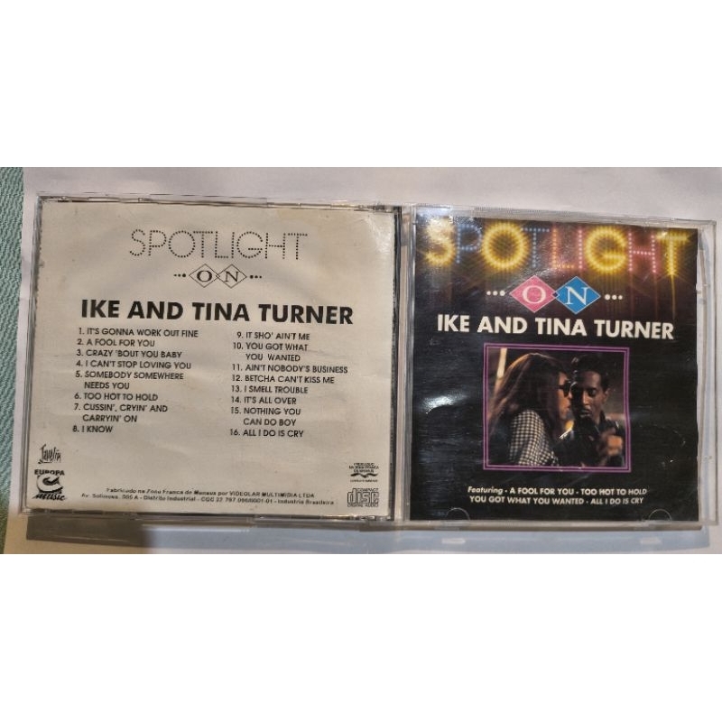 Ike & Tina Turner ‎– Spotlight On Ike And Tina Turner [CD] 1993