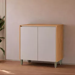 Balcão com Tampo Allure Linea Brasil 80cm 100% MDF