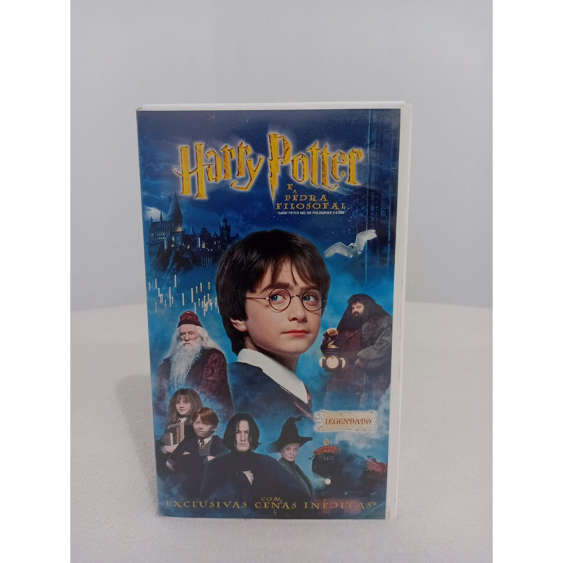 VHS Harry Potter e a Pedra Filosofal Original - Legendado