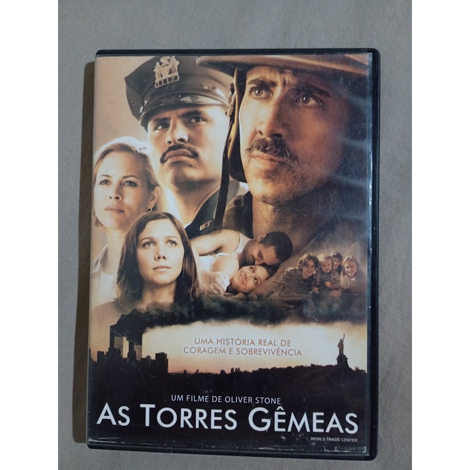 DVD AS TORRES GÊMEAS * NICOLAS CAGE * ORIGINAL