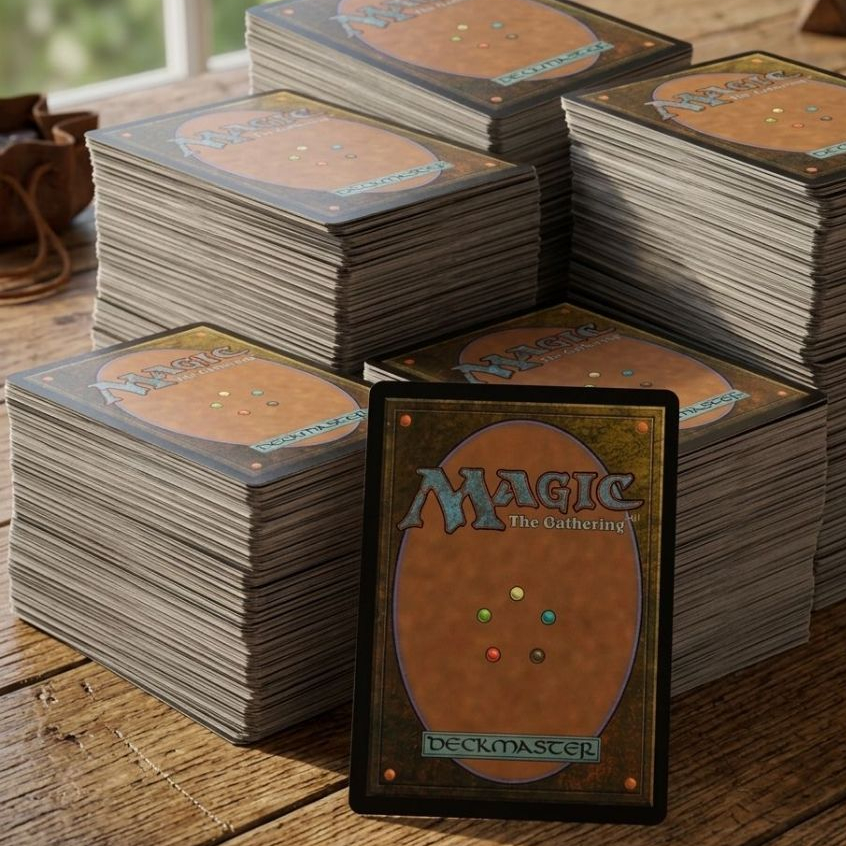 Lote Bulk Cartas Magic The Gathering MTG Originais Sem Repetições Comuns