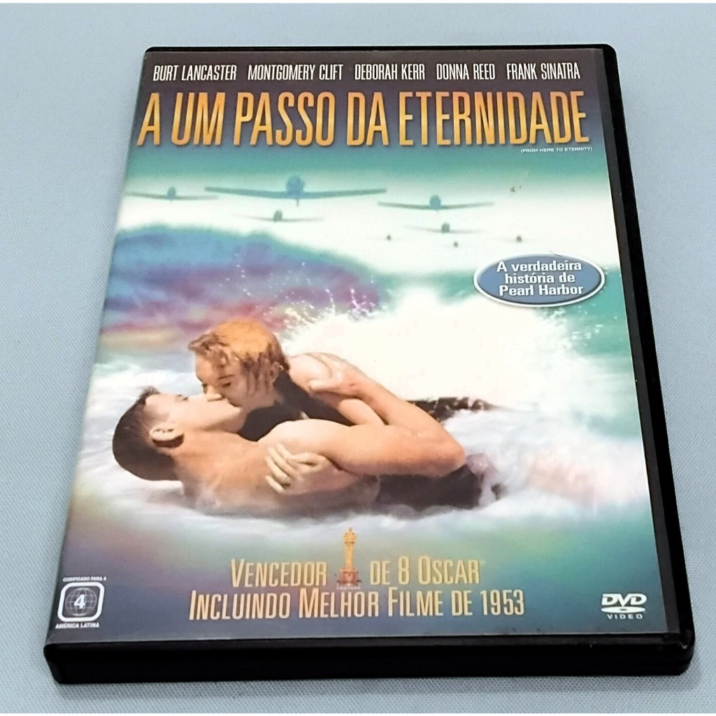 DVD Original A Um Passo Da Eternidade Burt Lancaster Montgomery Clift