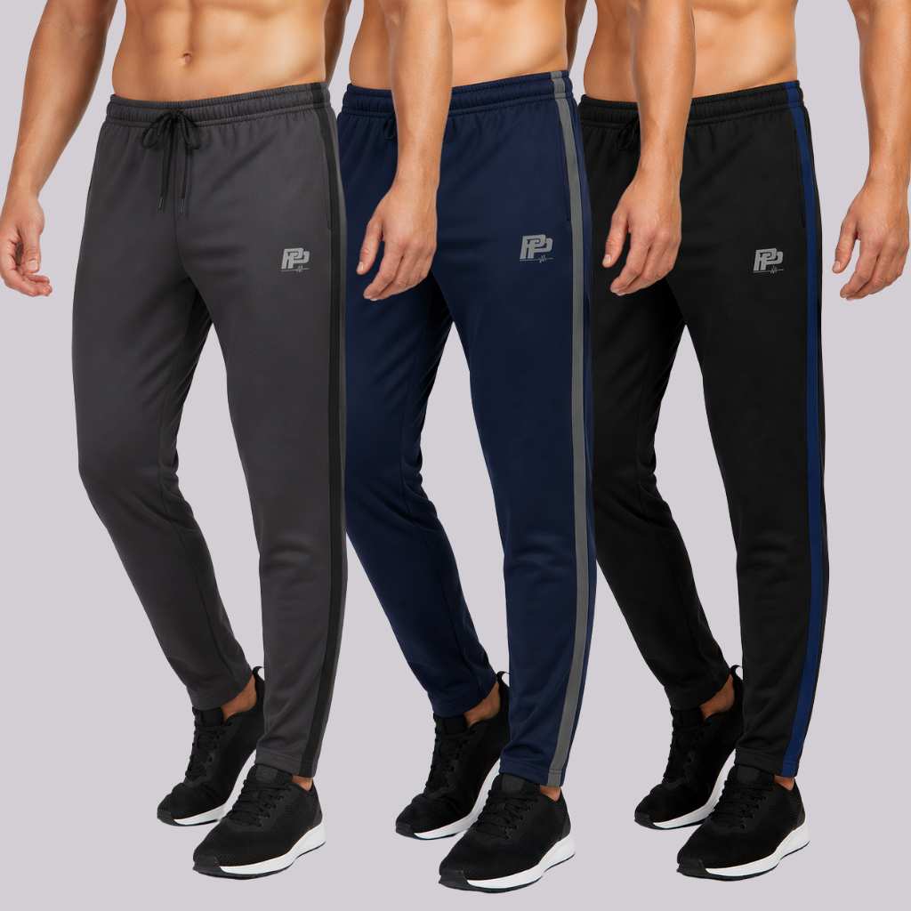 Kit 3 Calça Dry Fit Masculina Esportiva Academia Casual Tecido Leve Confortável Calça Treino Dia Dia