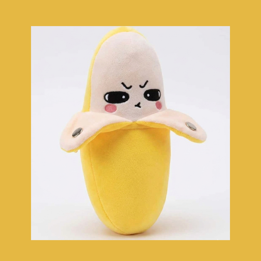 Brinquedo Pelúcia Frutas Com Sensor Musical Toque Interativo — imagem 2 de 2