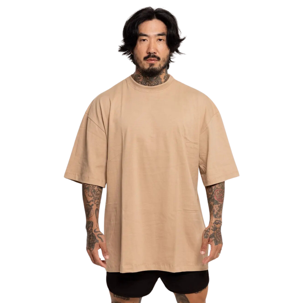 Camiseta Oversized Unissex Streetwear Algodão Premium Estilo Largo Moda Urbana Confortável Tendência Envio Rápido