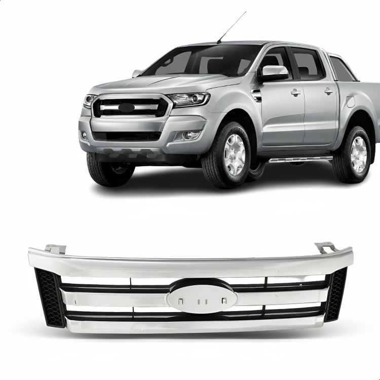 Grade Central Radiador Ranger 2013 2014 2015 2016 Cromado