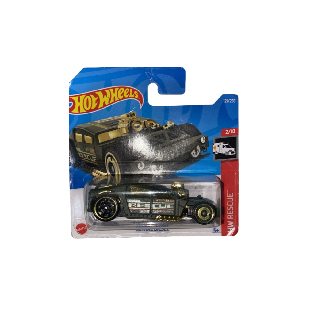 Hot Wheels Veículo Miniatura 1:64 MAX STEEL HW Rescue