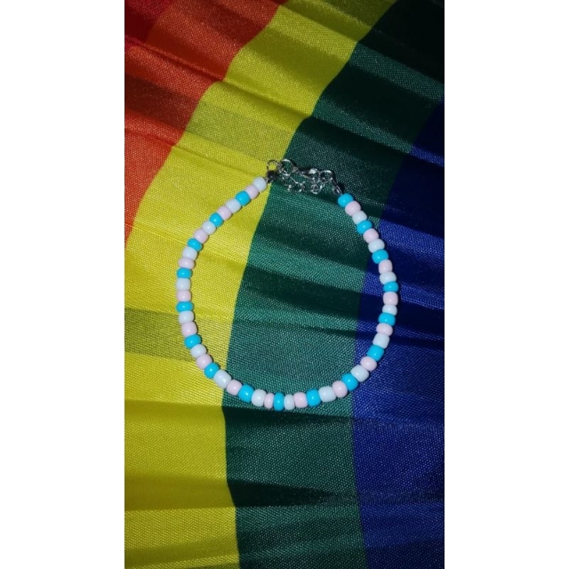 pulseira trans 🏳️‍🌈