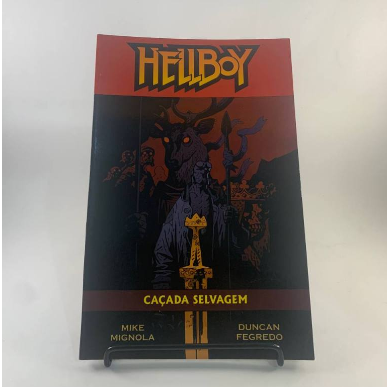 Hellboy - Caçada Selvagem HQ Nova Mythos Mike Mignola