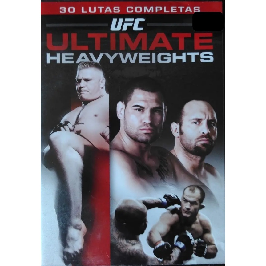 DVD UFC ULTIMATE HEAVYWEIGHTS - 30 LUTAS COMPLETAS