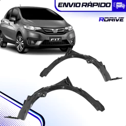 Parabarro Fit 2014 a 2021 Dianteiro Direito ou Esquerdo Unitário Honda Molde Original