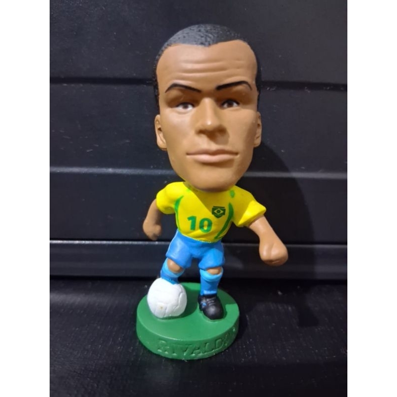 Mini craques Rivaldo Brasil copa 2002 corinthian prostars raro