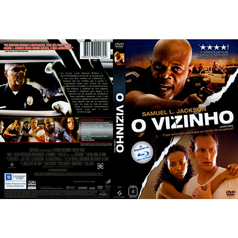 O Vizinho   (Samuel L. Jackson)  (Patrick Wilson)  DUBLADO E LEGENDADO 2505 O VizinhoUm jovem casal (Patrick Wilson e Ke