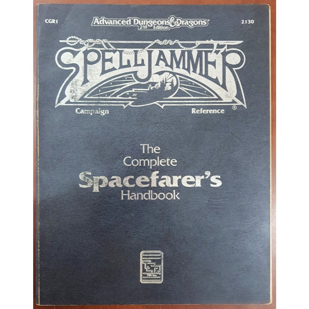 The Complete Spacefarer's Handbook - Spelljammer - Advanced Dungeons And Dragons - Livro de Rpg/d&d/DnD