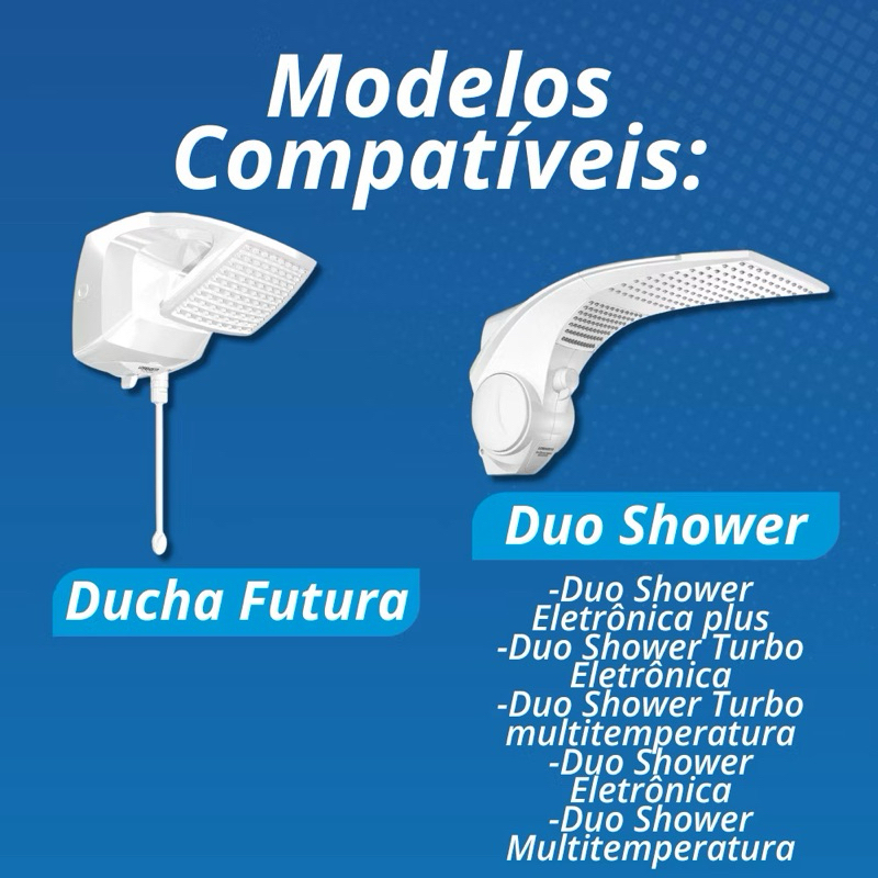 Resistência Duo Shower/Futura para Chuveiro da Lorenzetti 220v 110v Resistência similar