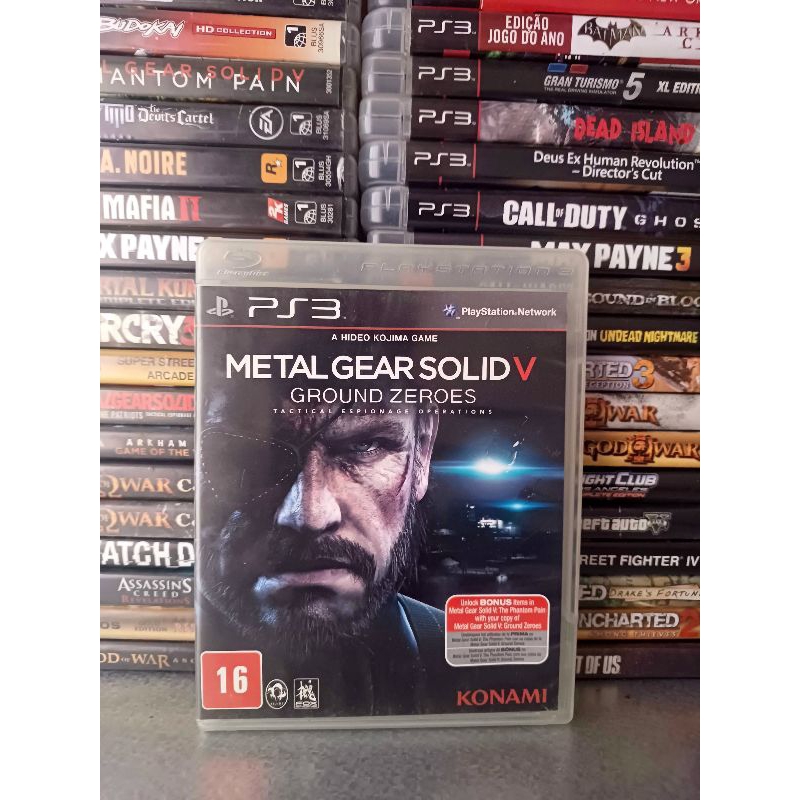 Metal Gear Solid V (PS3) (Seminovo / Usado) 🎮🐍
