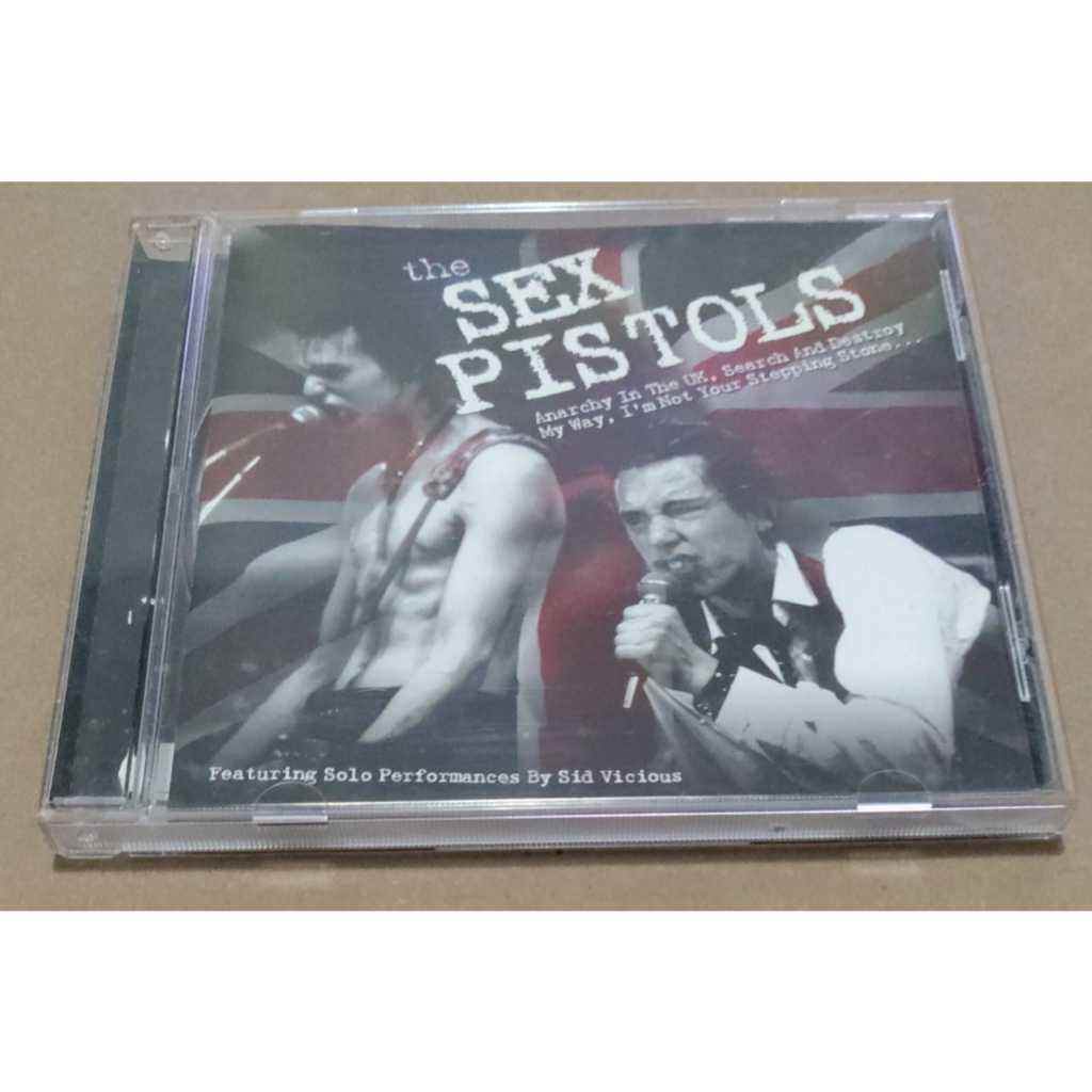 CD - The Sex Pistols - Featuring Solo Performances By Sid Vicious (conservado, com luva)