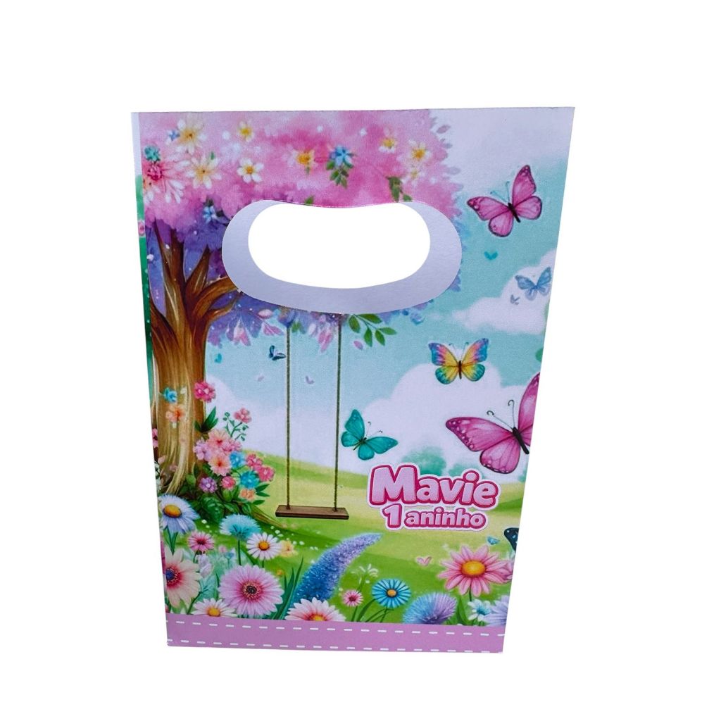 Sacolinha Surpresa Personalizada Pegue e Monte | Qualquer Tema | Lembrancinha Festa Infantil