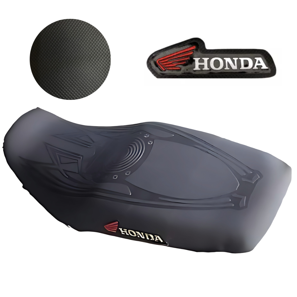 Capa Banco Emborrachada Honda Moto Cg Titan Fan Start Cargo Today Bros 125/150/160 Asa Vermelha