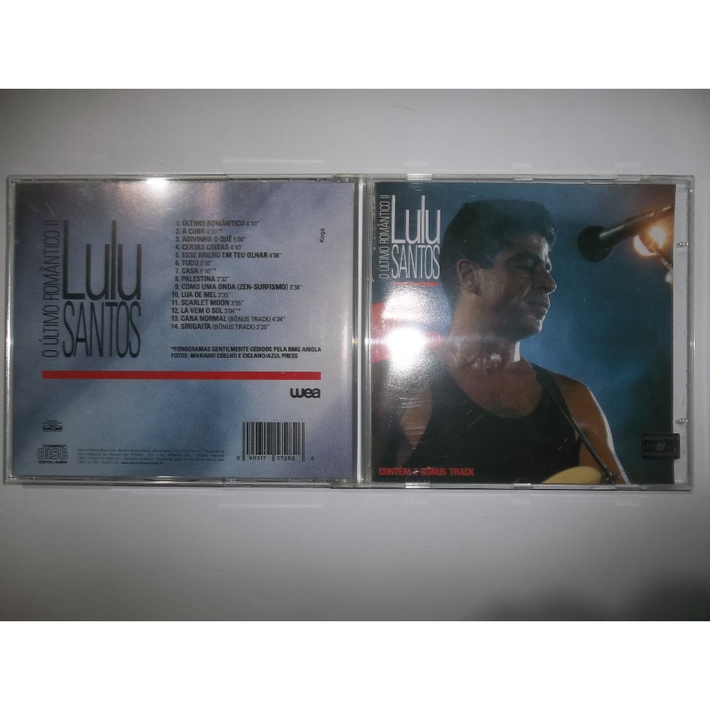 cd lulu santos o último romântico ii