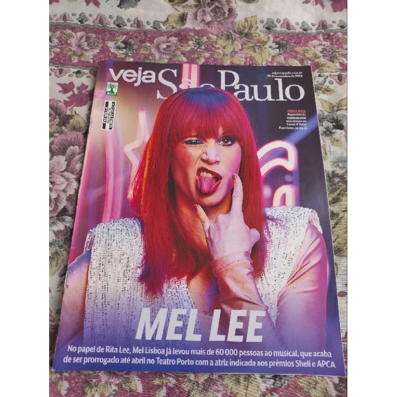 Revista Veja São Paulo Mel Lisboa
