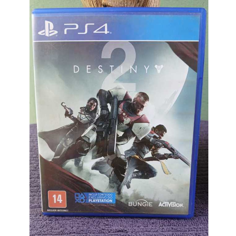 Destiny 2 PS4 Original Mídia Física Semi Novo Português BR Funciona no PS5