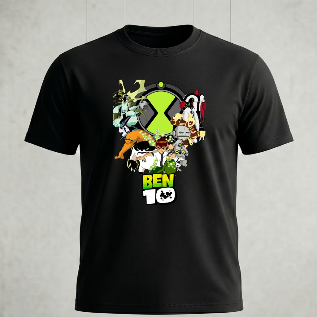 Camiseta Ben10 Camisa Fio 30.1 100% Algodão Masculina Feminina