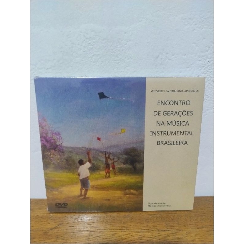 CD Encontro de Gerações na Música Instrumental Brasileira - com Yamandu Costa - Lacrado