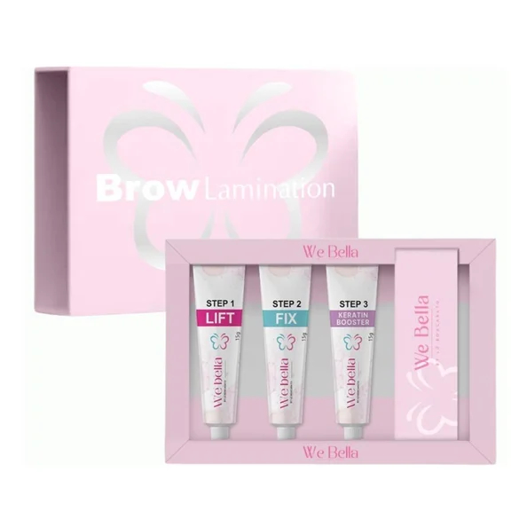 Passos Avulso Lift Brow Lamination We Bella Kit, Step 1, Step 2 ou Step 3